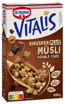 Dr. Oetker Vitalis Krokante Muesli Double Choco
