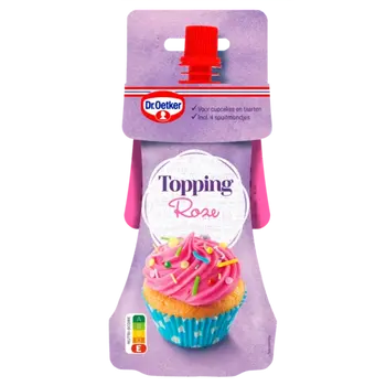 Dr. Oetker Topping roze