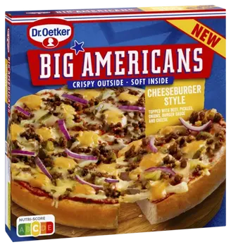 Dr. Oetker Big Americans Cheeseburger Style