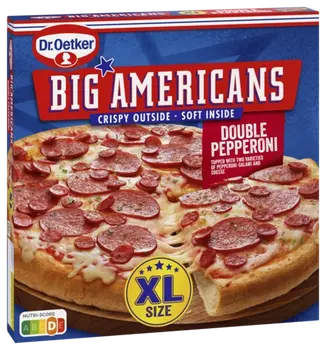 Dr. Oetker Big Americans XL Double Pepperoni