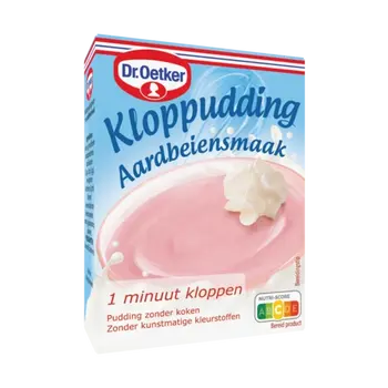 Dr. Oetker Kloppudding Aardbei