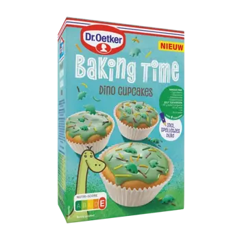 Dr. Oetker Baking Time Dino Cupcakes