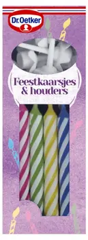 Dr. Oetker Feestkaarsjes & houders