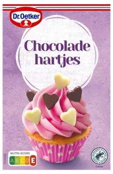 Dr. Oetker Chocoladehartjes