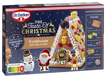 Dr. Oetker Koekhuisje met decoraties