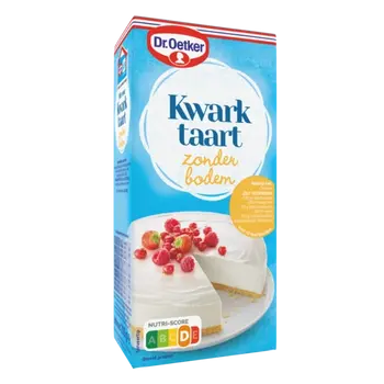 Dr. Oetker Kwarktaart zonder bodem