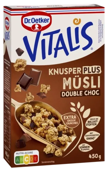 Dr. Oetker Vitalis Krokante Muesli Double Choco