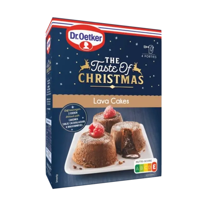 Dr. Oetker Lava cakes Taste of Christmas