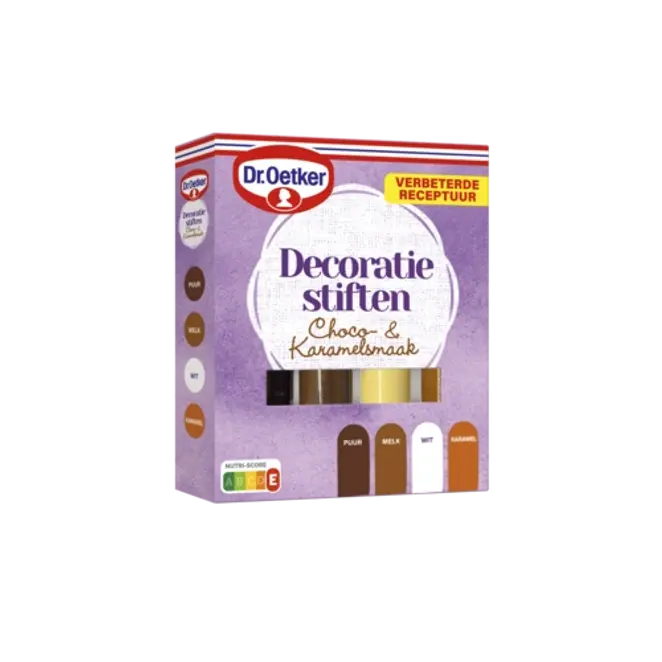 Dr. Oetker Decoratiestiften Choco & Karamel