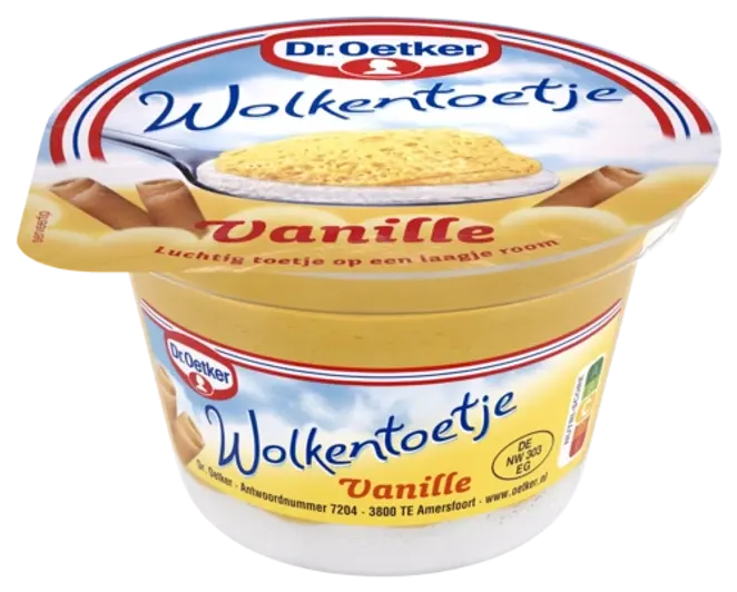 Dr. Oetker Wolkentoetje Vanille