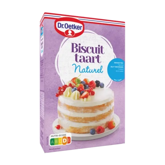Dr. Oetker Biscuittaart