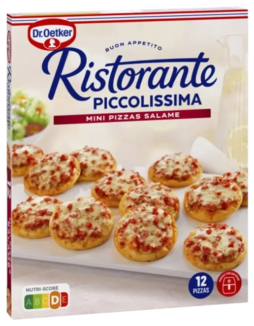 Dr. Oetker Ristorante Piccolissima Salame 12 stuks