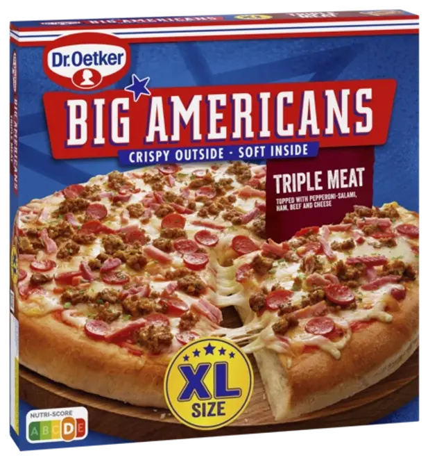 Dr. Oetker Big Americans XL Triple Meat