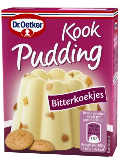 Dr. Oetker Kookpudding Bitterkoekjes