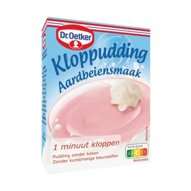 Dr. Oetker Kloppudding Aardbei