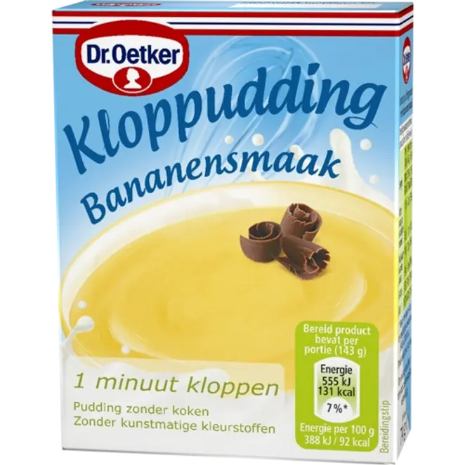Dr. Oetker Kloppudding Banaan