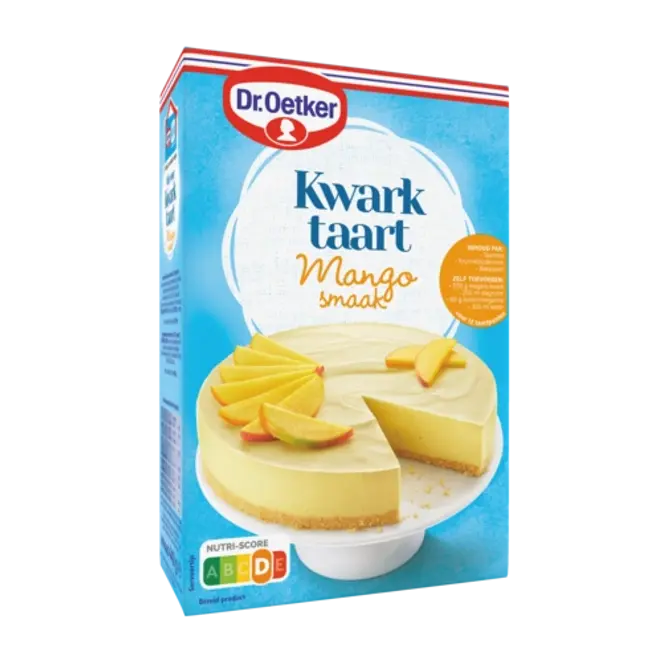Dr. Oetker Kwarktaart Mangosmaak