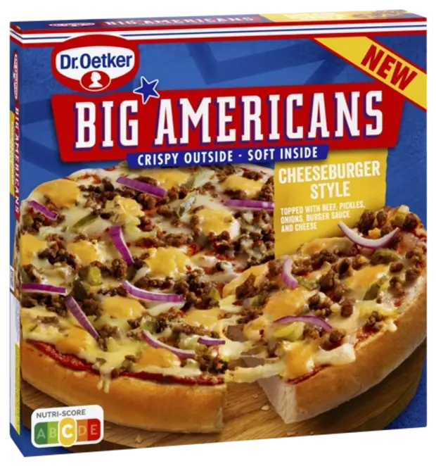 Dr. Oetker Big Americans Cheeseburger Style