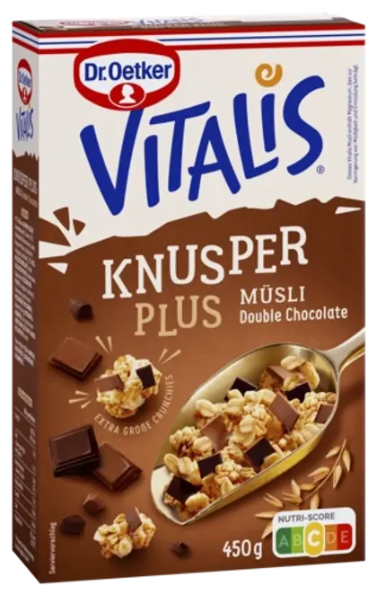 Dr. Oetker Vitalis Krokante Muesli Double Choco