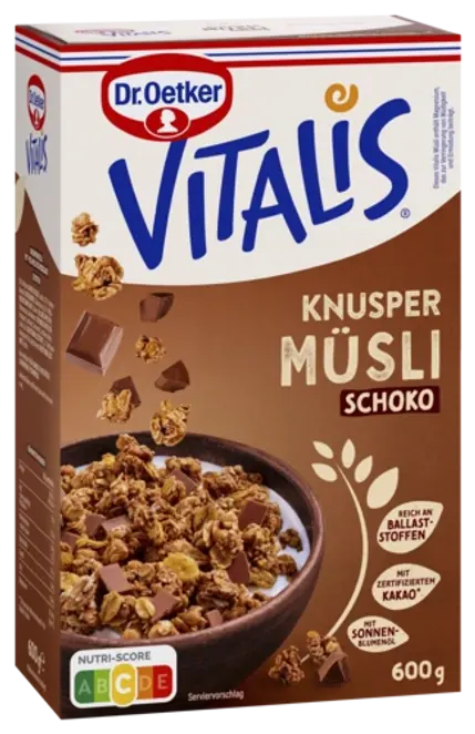 Dr. Oetker Vitalis Krokante Muesli Choco