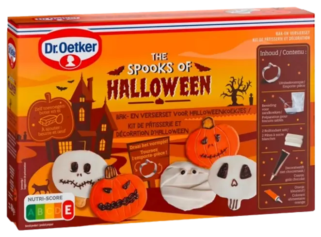 Dr. Oetker Halloween koekjeskit