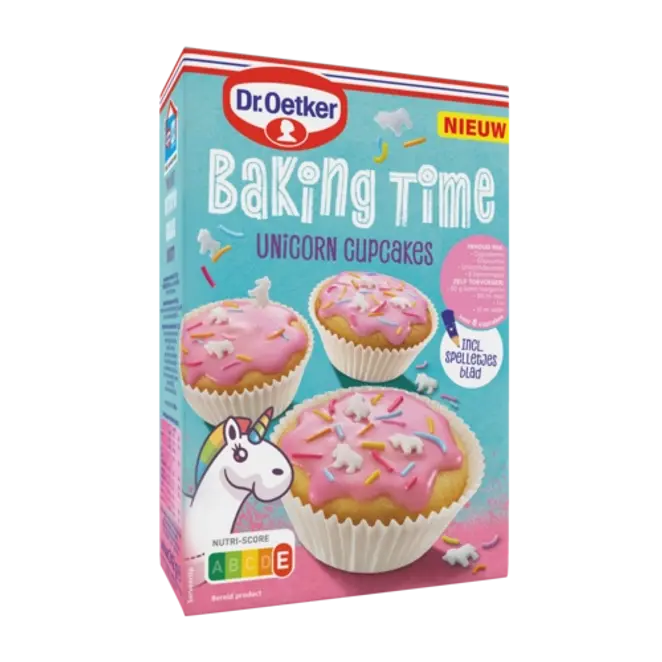 Dr. Oetker Baking Time Unicorn Cupcakes