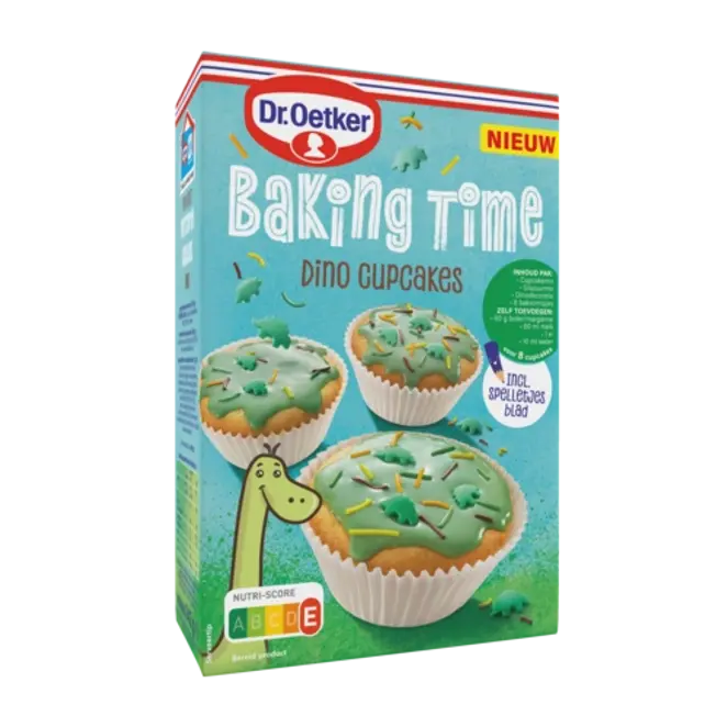 Dr. Oetker Baking Time Dino Cupcakes