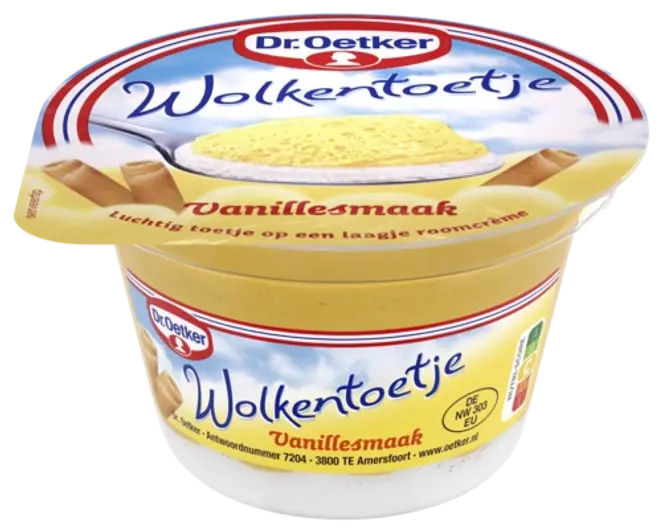 Dr. Oetker Wolkentoetje Vanille