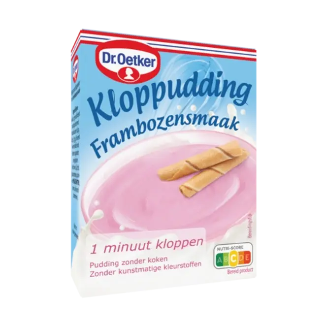 Dr. Oetker Kloppudding Framboos