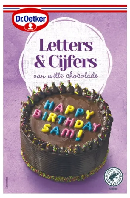 Dr. Oetker Letter & Cijfers