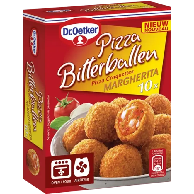 Dr. Oetker Pizzabitterballen Margherita