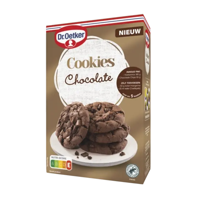 Dr. Oetker COOKIES CHOCOLATE 6X250G RAC MB OETKER
