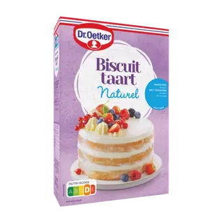 Dr. Oetker Biscuittaart Naturel