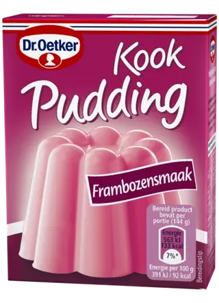 Dr. Oetker Kookpudding Frambozen
