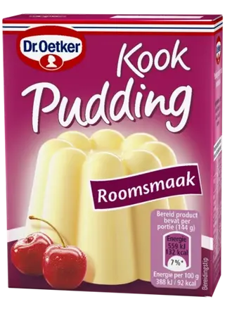 Dr. Oetker Kookpudding Room
