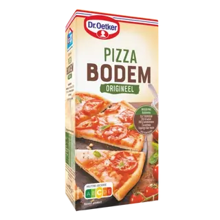Dr. Oetker Pizzabodem Origineel (½ pak voor een ronde pizza)