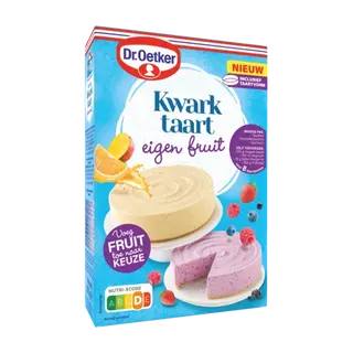 Dr. Oetker Kwarktaart Eigen Fruit