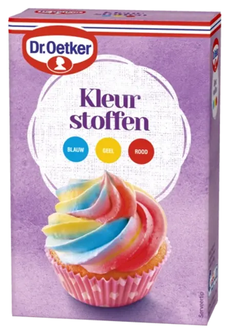 Dr. Oetker Kleurstoffen (geel en blauw)
