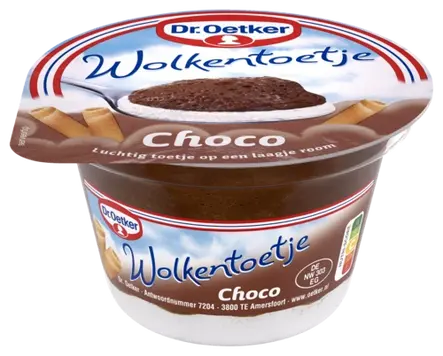 Dr. Oetker Wolkentoetje Chocolade