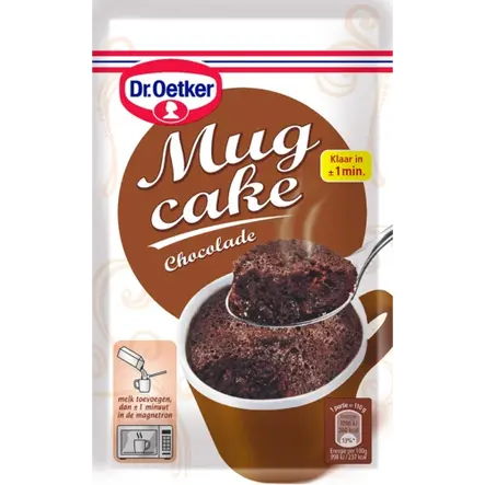 Dr. Oetker Mug Cake Chocolade of stracciatella
