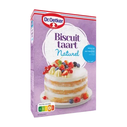 Dr. Oetker Biscuittaart Naturel
