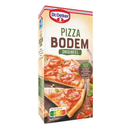 Dr. Oetker Pizzabodem Origineel (½ pak voor een ronde pizza)