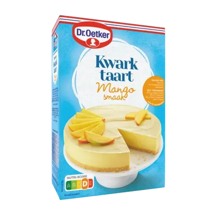 Dr. Oetker Kwarktaart Mangosmaak