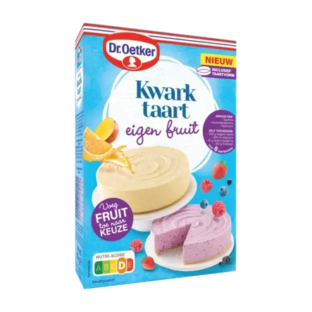 Dr. Oetker Kwarktaart Eigen Fruit