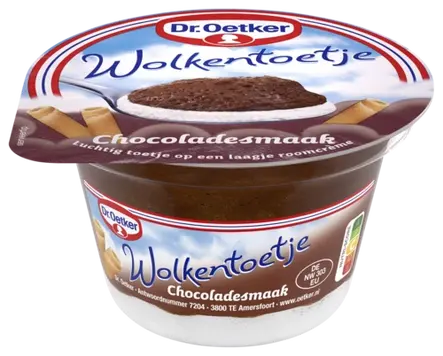 Dr. Oetker Wolkentoetje Chocolade