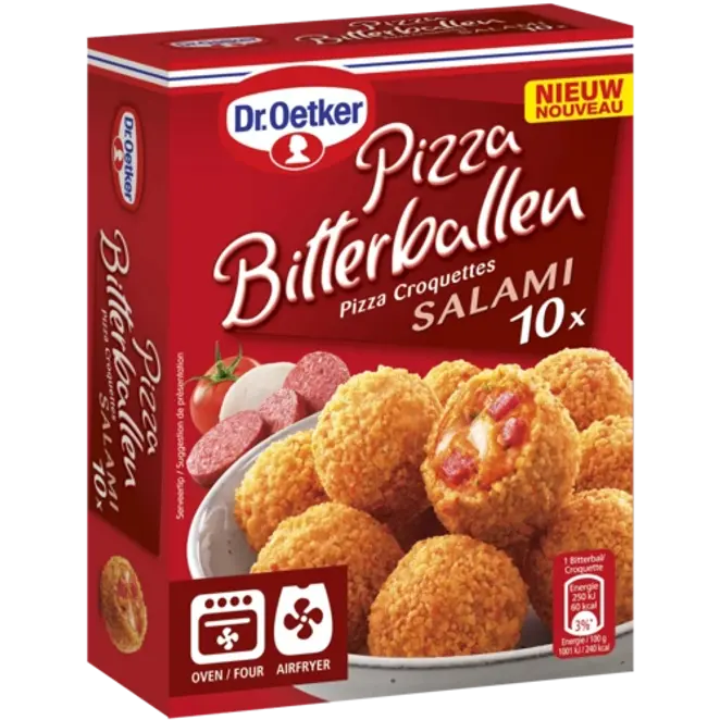 Dr. Oetker Pizzabitterballen Salami