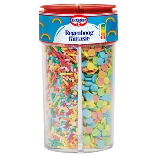 Dr. Oetker Regenboogfantasie (gekleurde hagels)