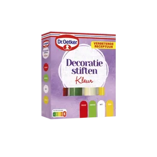 Dr. Oetker Decoratiestiften Kleur geel