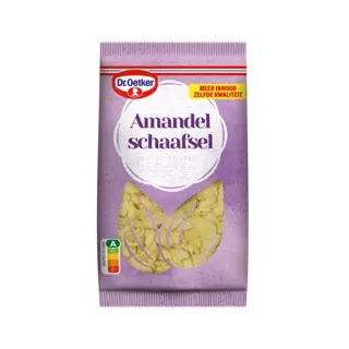Dr. Oetker Amandelschaafsel (1 eetlepel apart houden voor de decoratie)
