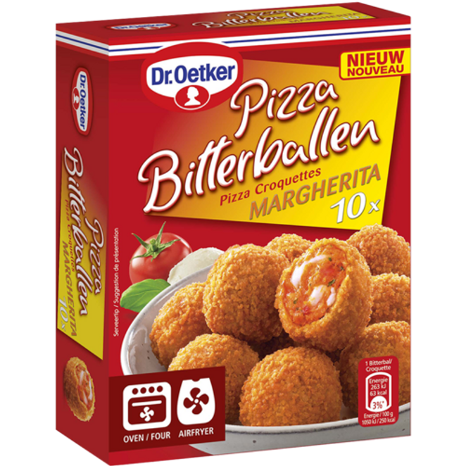 Dr. Oetker Pizzabitterballen Margherita